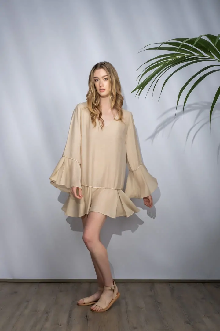BEGONIA DRESS 1 (DESERT BEIGE)