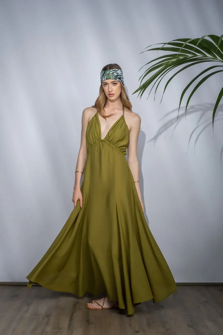 CACTUS DRESS 1 (MELLOW GREEN)
