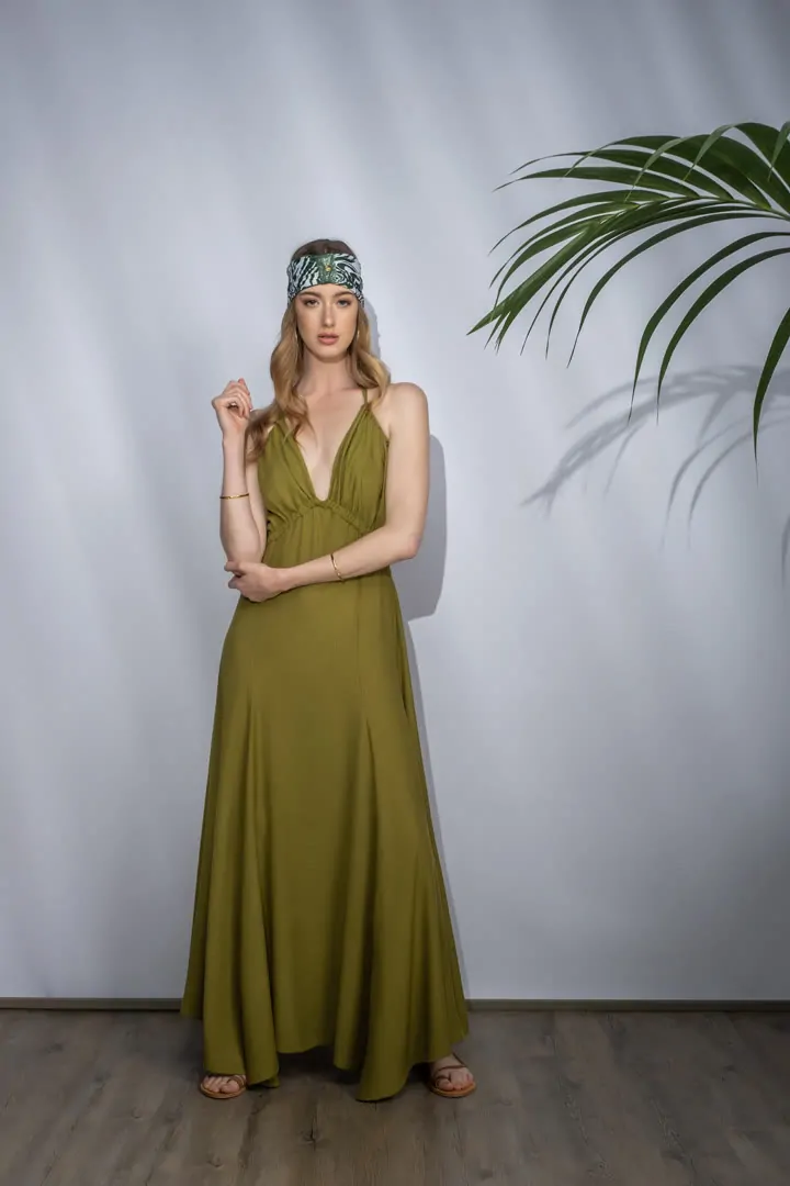CACTUS DRESS 4 (MELLOW GREEN)