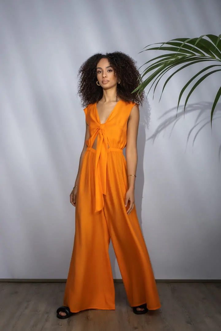 CALENDIVA JUMPSUIT 1 (PEACHY ORANGE)