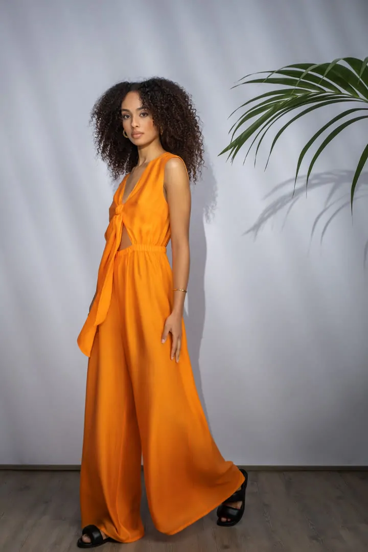 CALENDIVA JUMPSUIT 2 (PEACHY ORANGE)