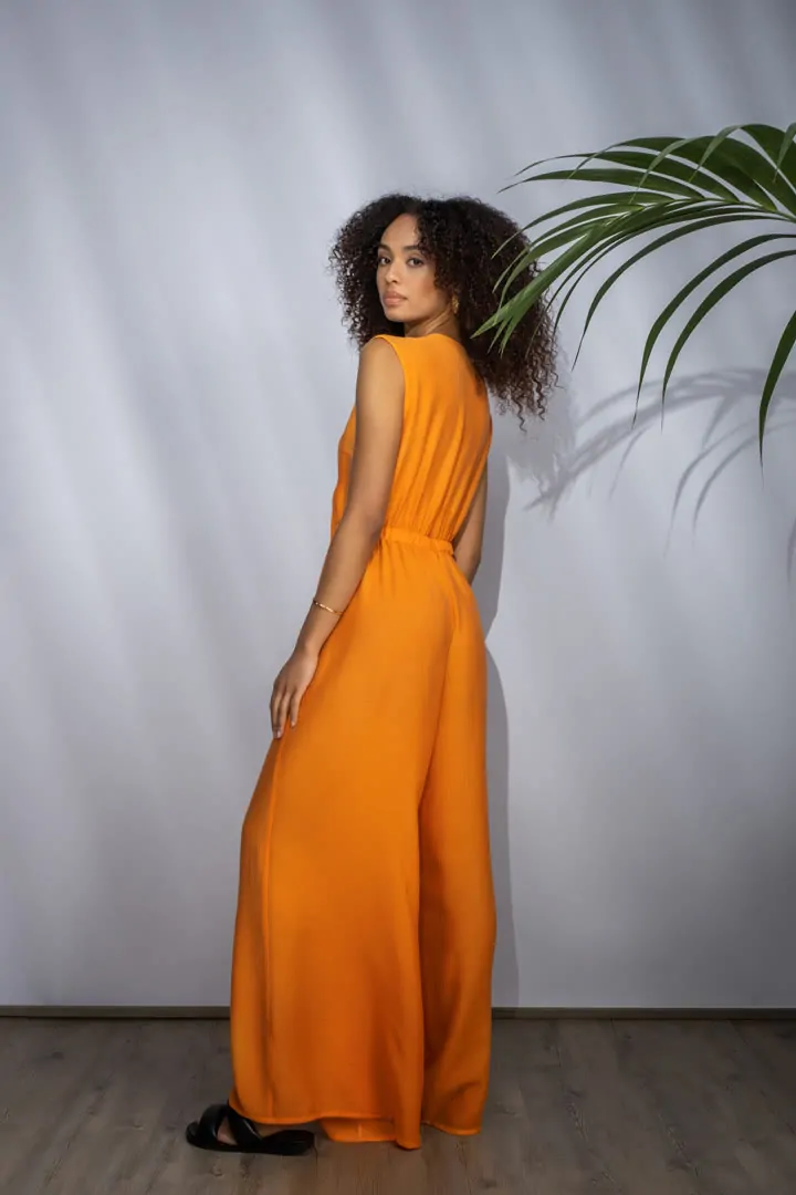 CALENDIVA JUMPSUIT 3 (PEACHY ORANGE)