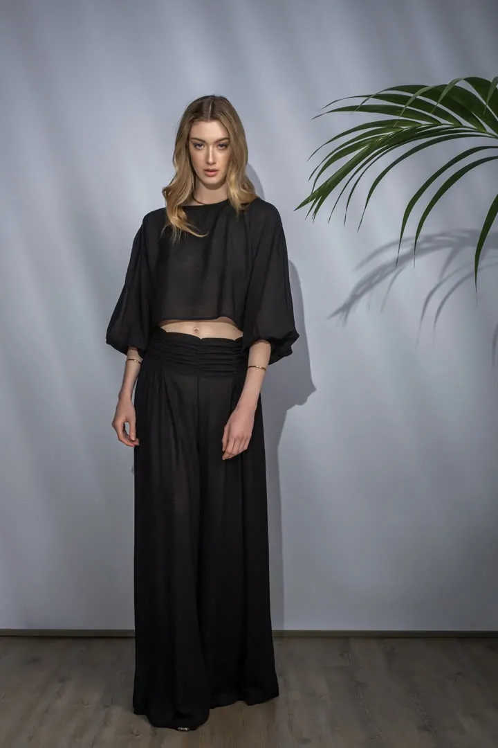 CORDYLINE PANTS 1 (ECLIPSE BLACK)