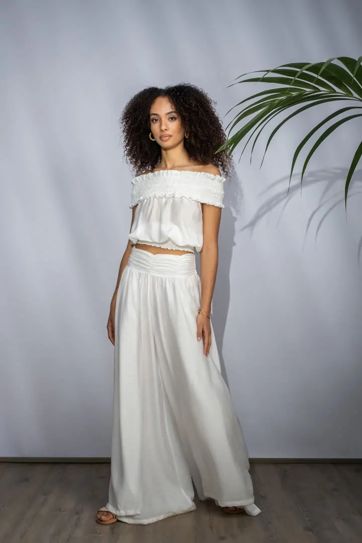 CORDYLINE PANTS 1 (SALTY WHITE)