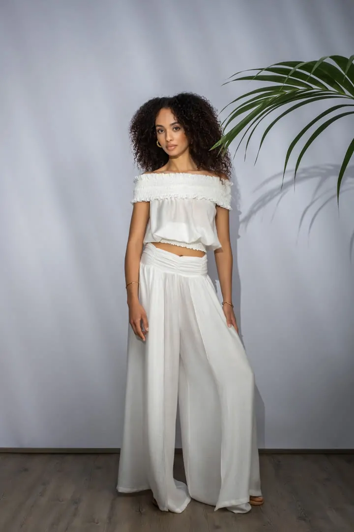 CORDYLINE PANTS 2 (SALTY WHITE)