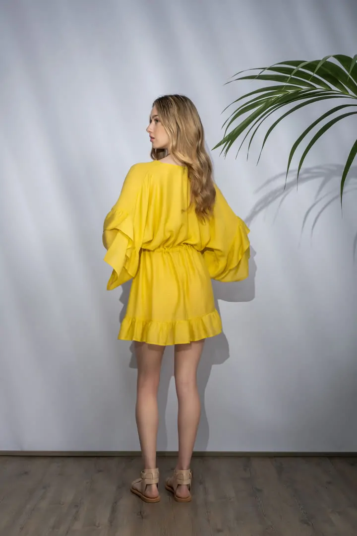CYCLAMEN DRESS 3 (BLOOMING YELLOW)