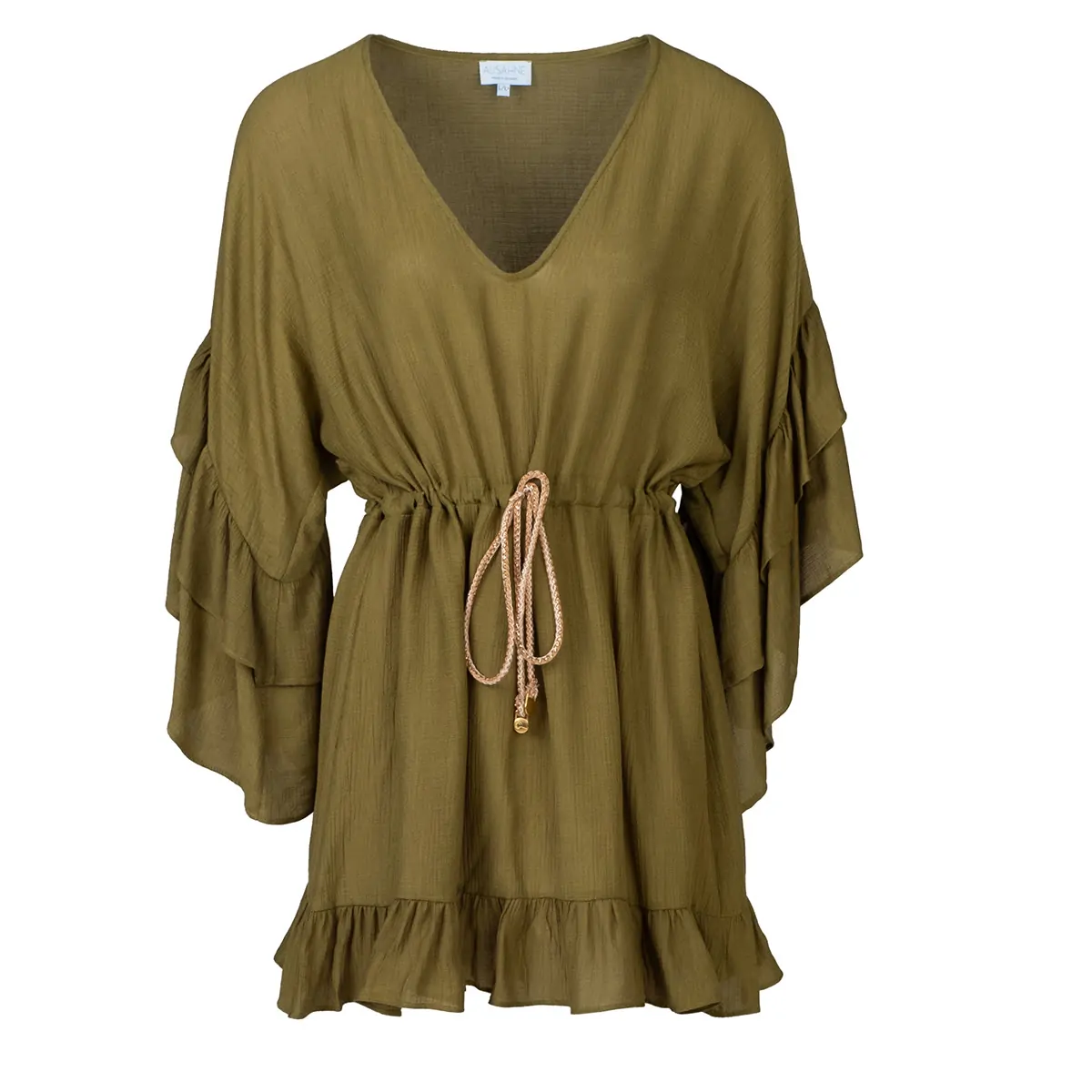 CYCLAMEN DRESS GREEN