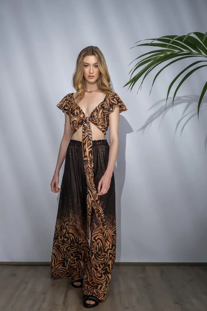 FREESIA PANTS 1 (ZEBRA FUSION)