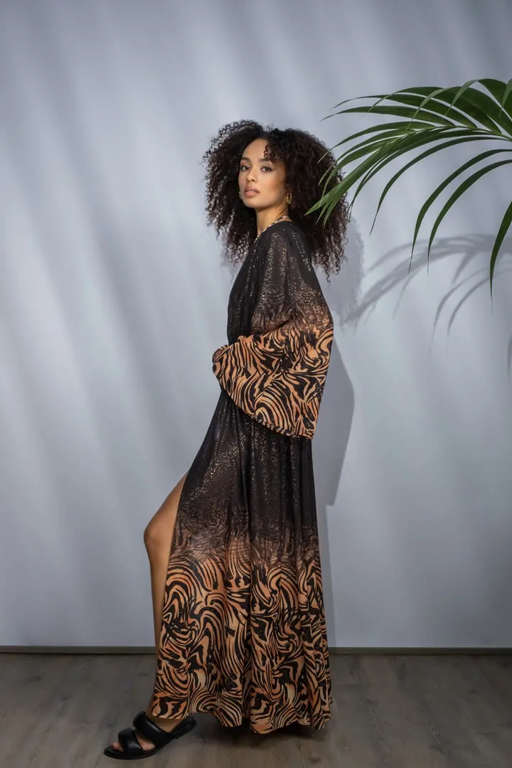 MIMOSA KIMONO 2 (ZEBRA FUSION)