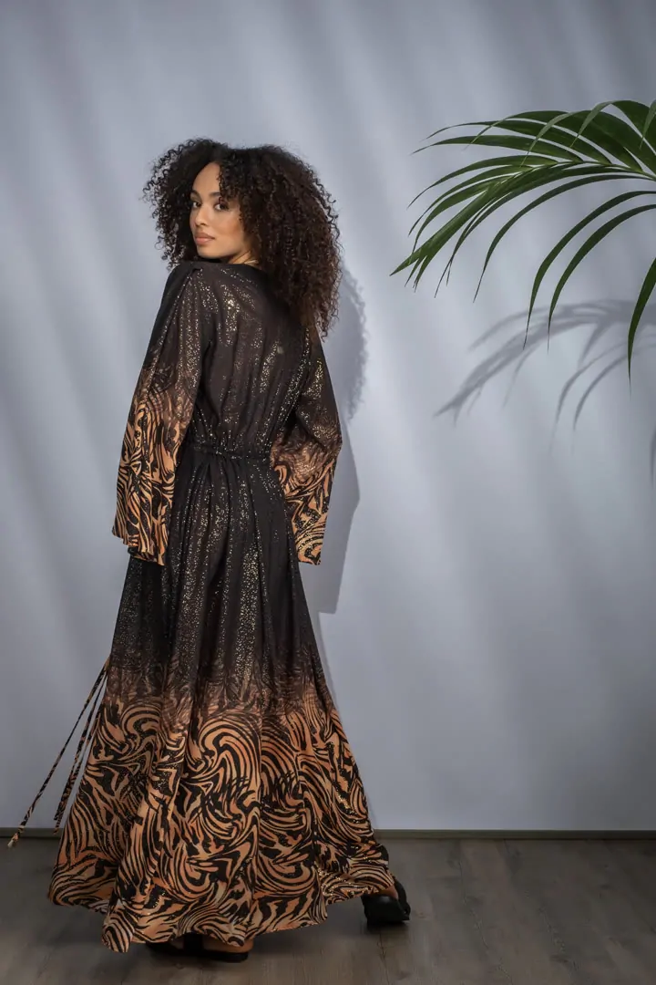 MIMOSA KIMONO 3 (ZEBRA FUSION)