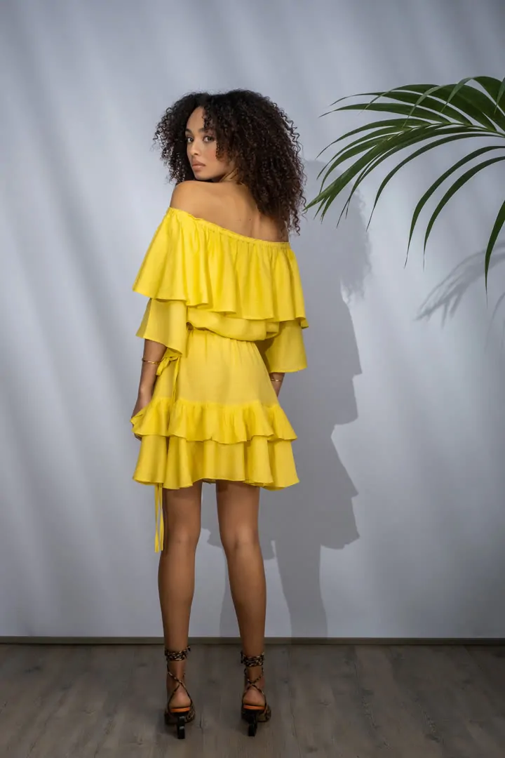 SILKY OAK SKIRT 3 (BLOOMING YELLOW)