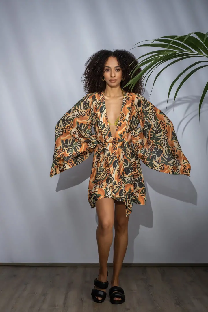 YUCCA KIMONO 1 (TAN BRIO)