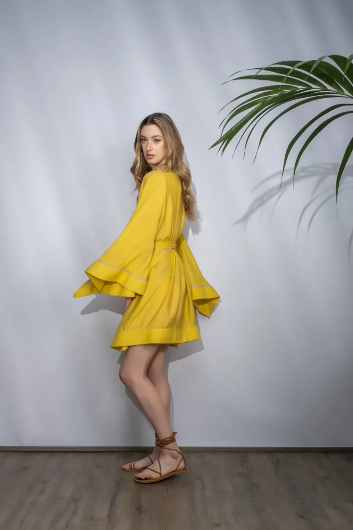 YUCCA KIMONO 2 (BLOOMING YELLOW)