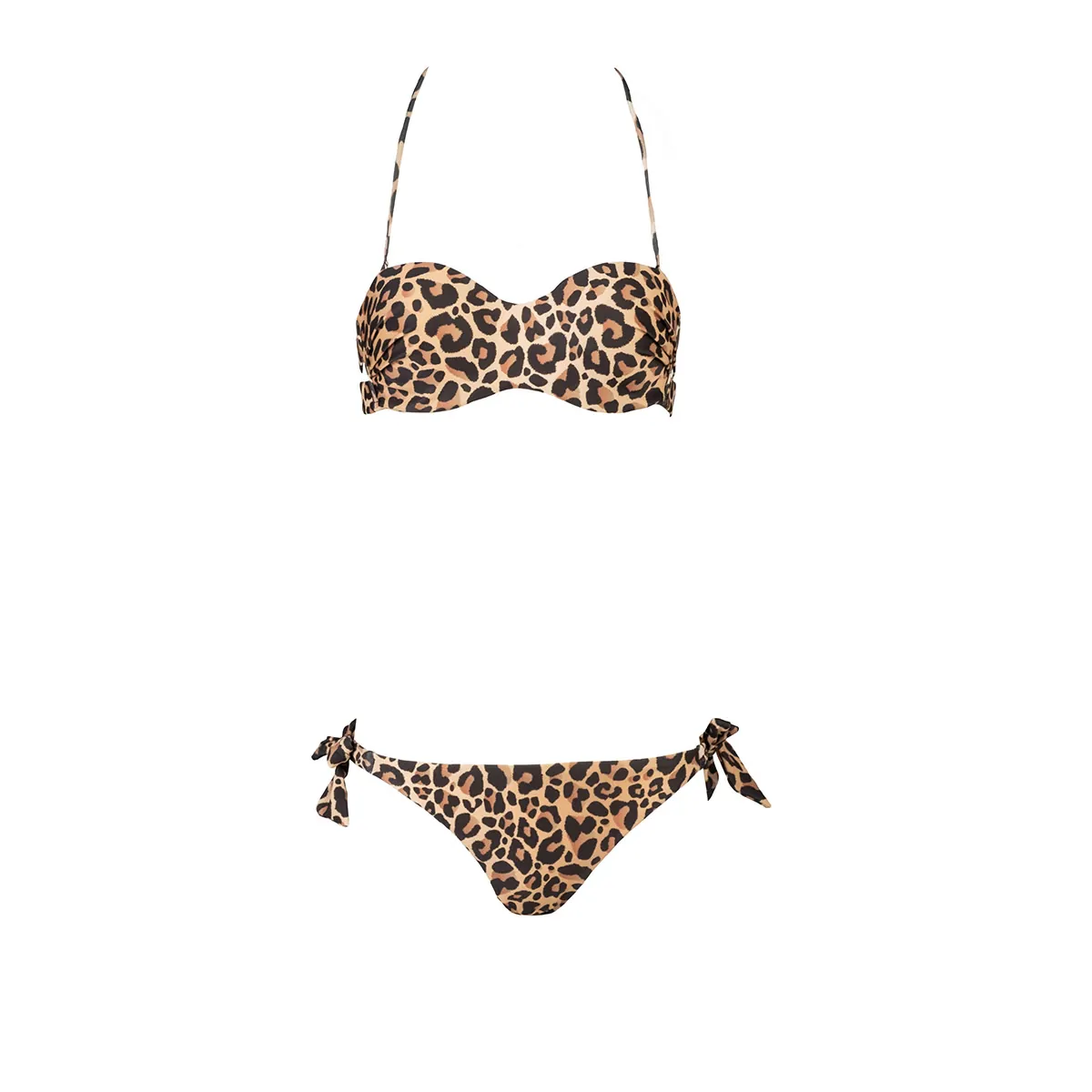 CHENILLE BIKINI LEOPARD