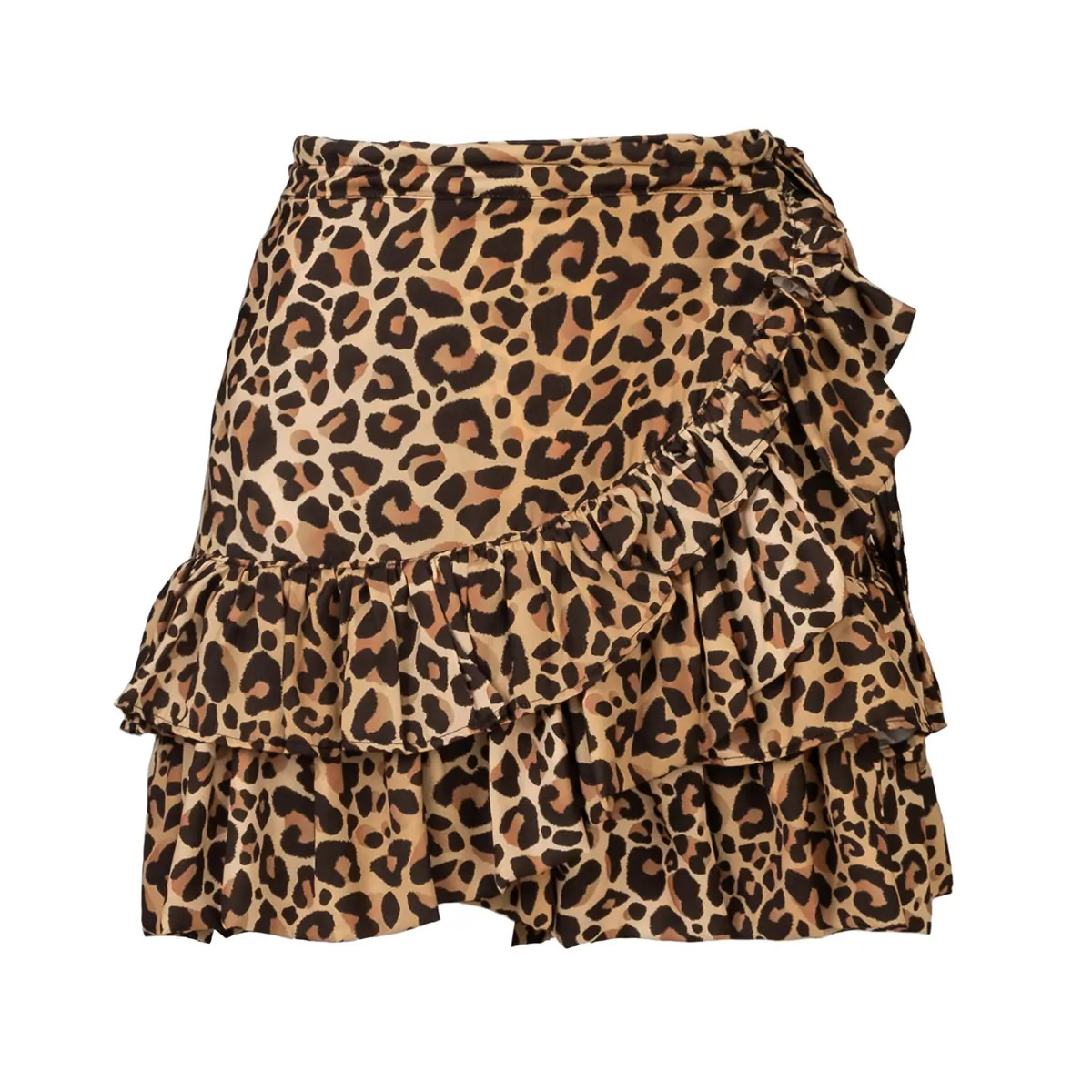 SILKY OAK SKIRT LEOPARD