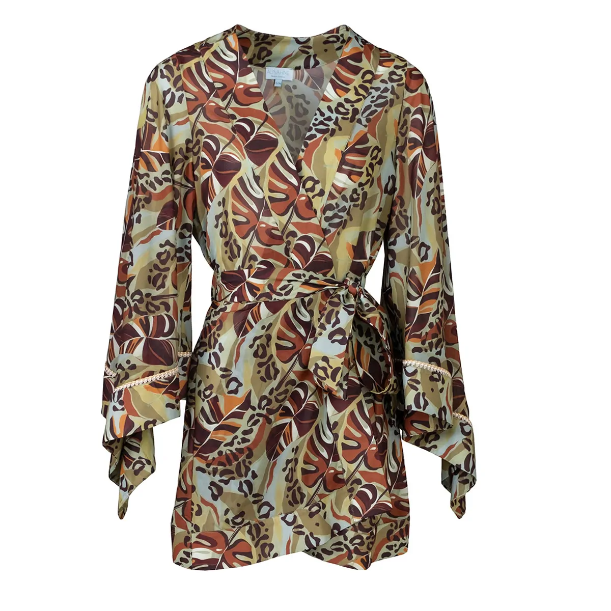 YUCCA KIMONO GREEN BRIO