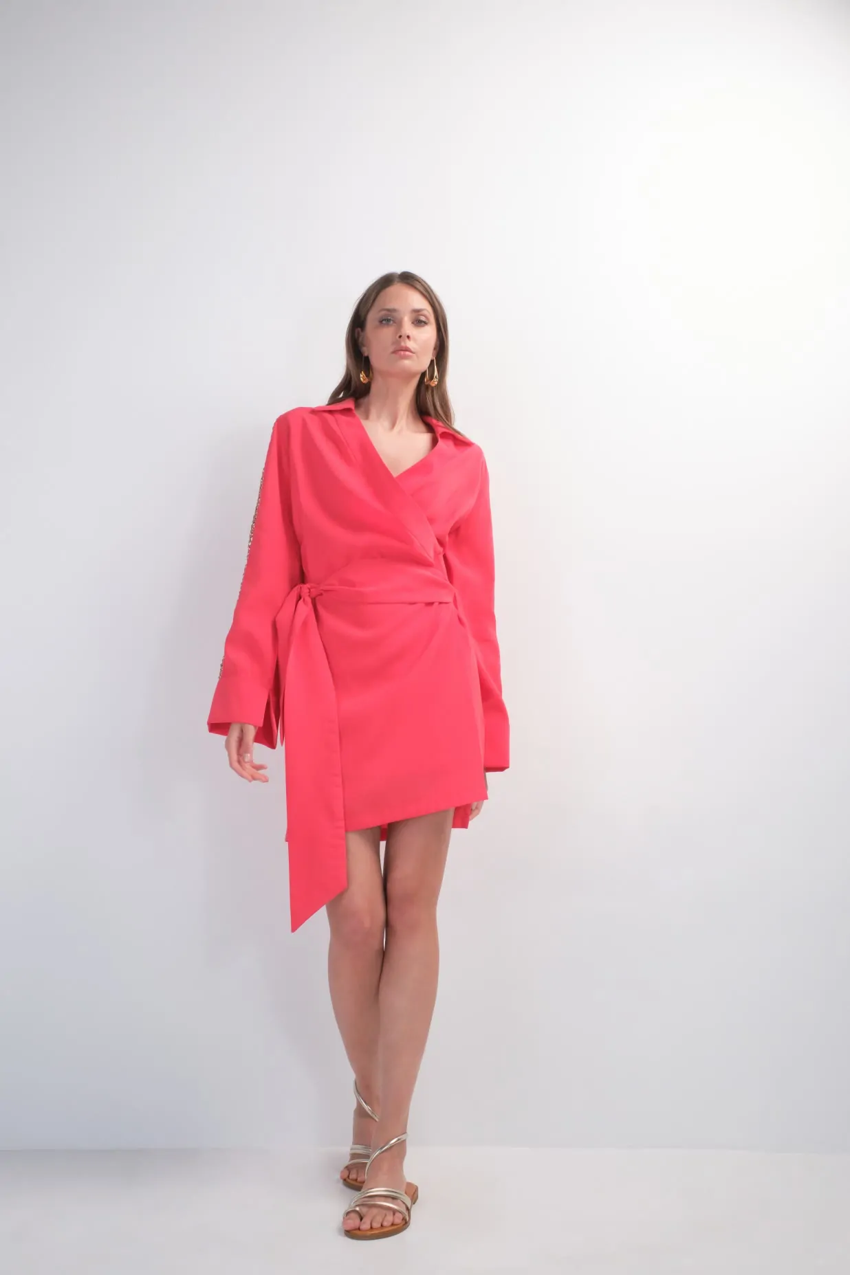 Allegra Shirt Dress (bliss red) 1