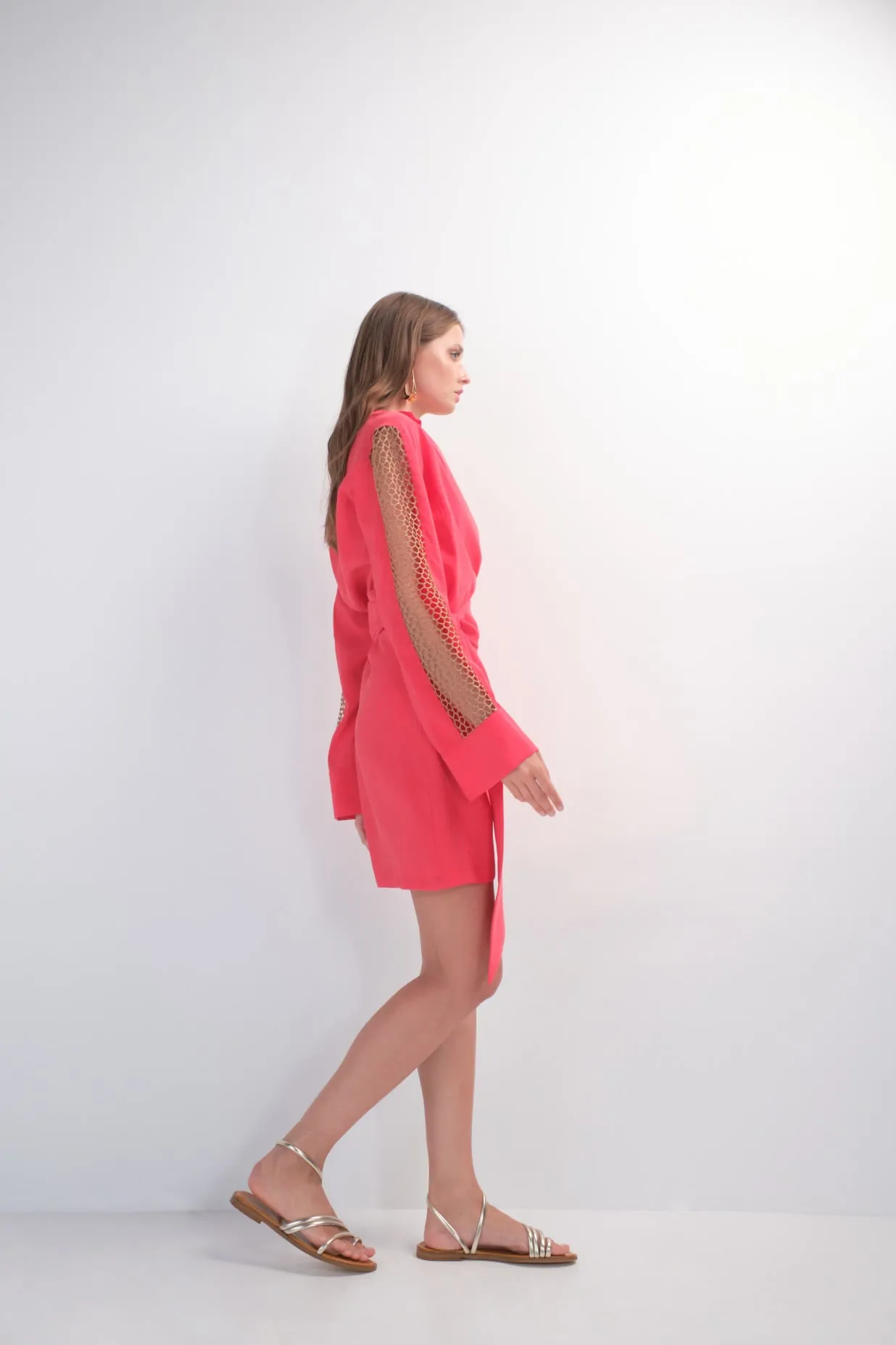 Allegra Shirt Dress (bliss red) 2