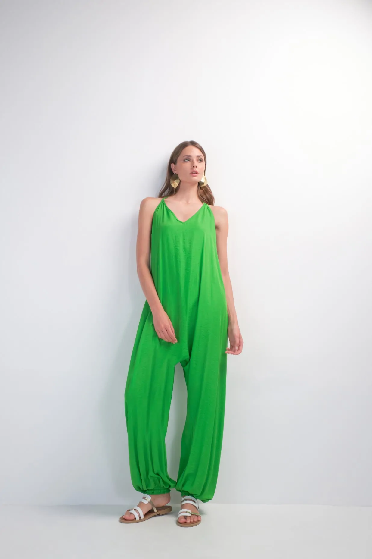 Aurora jumpsuit (spicy green) 1