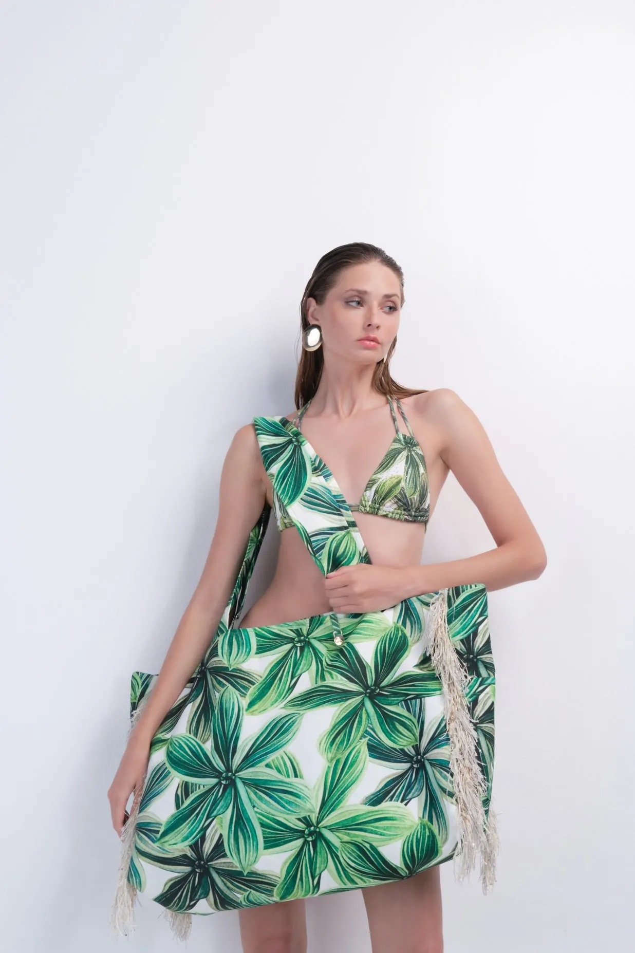 Cecilia bag (flora green) 1