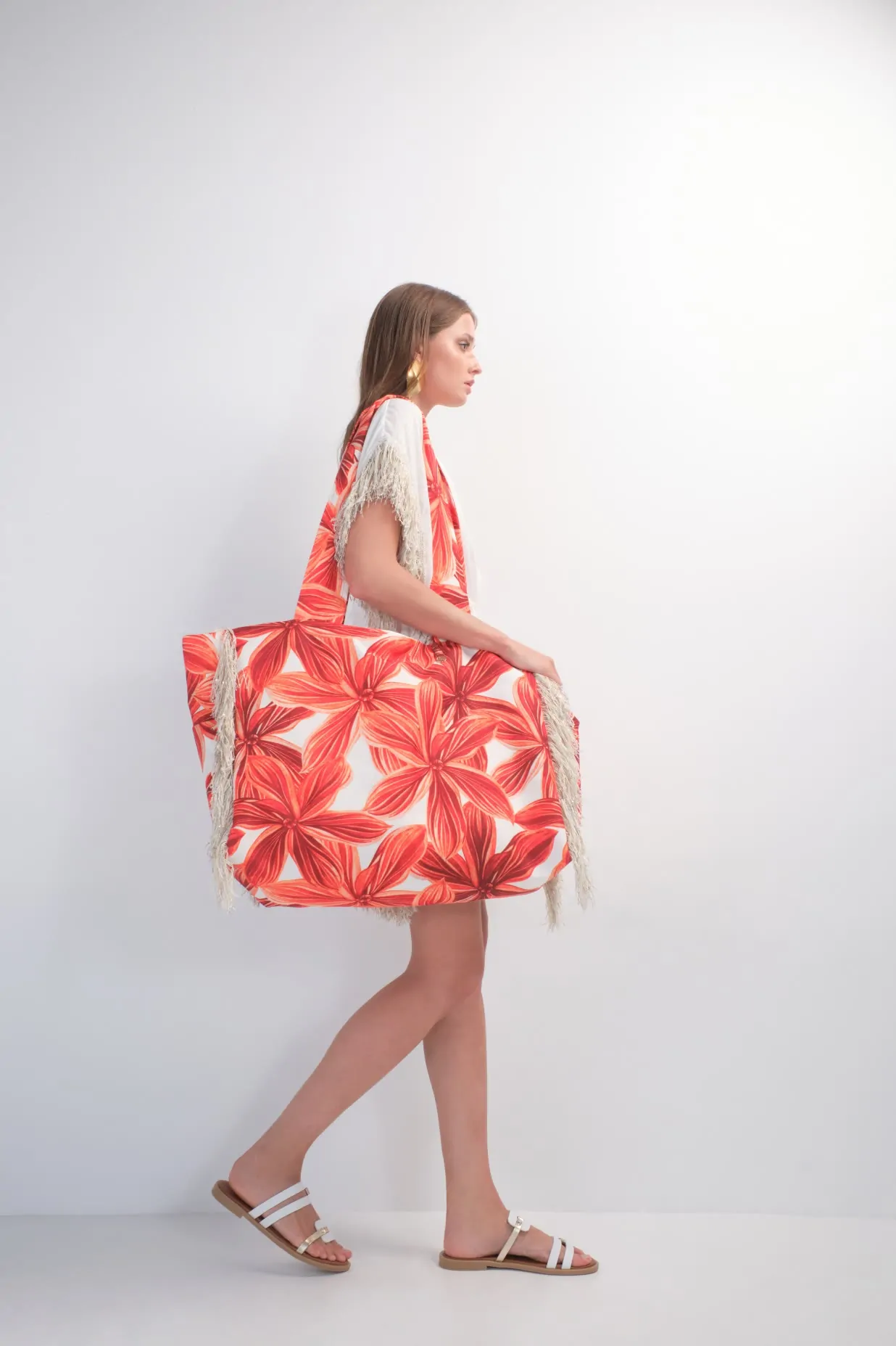 Cecilia bag (flora orange) 2