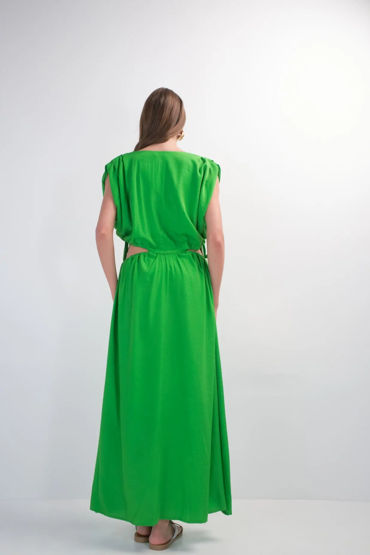 Giulia dress (spicy green) 3