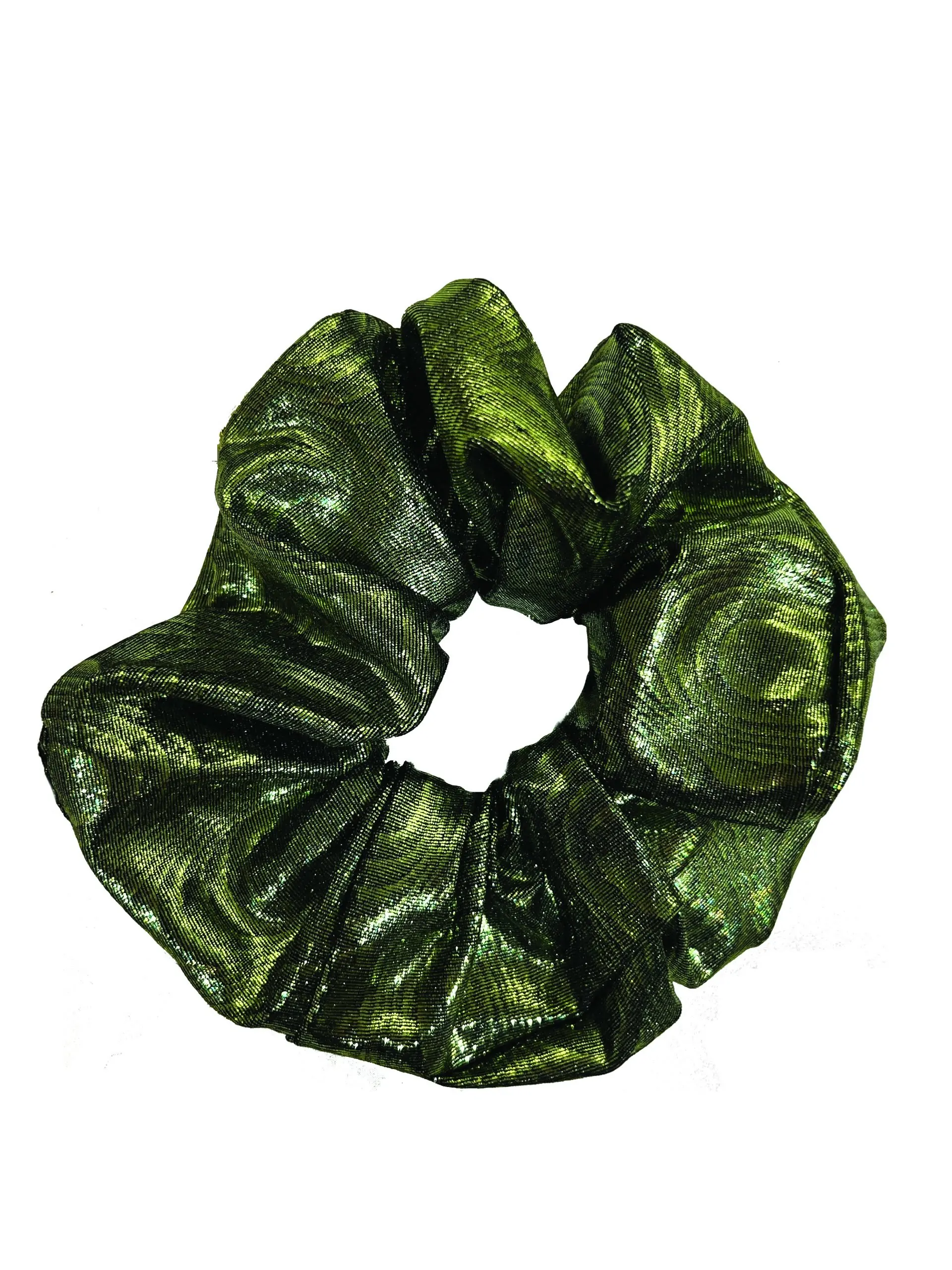 Leontina scrunchie (luxe green)