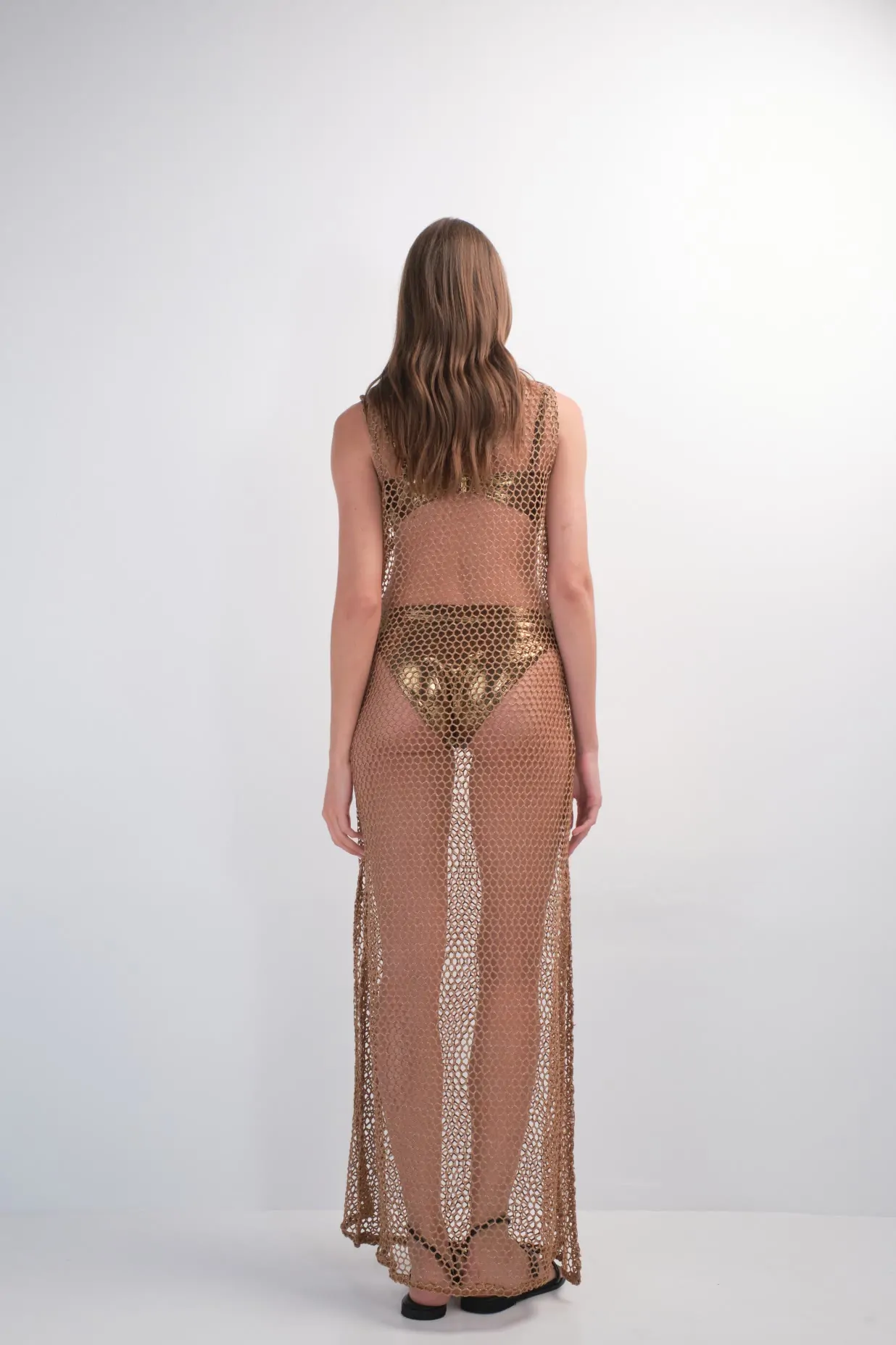 Lucrezia Dress (gold sand) 3