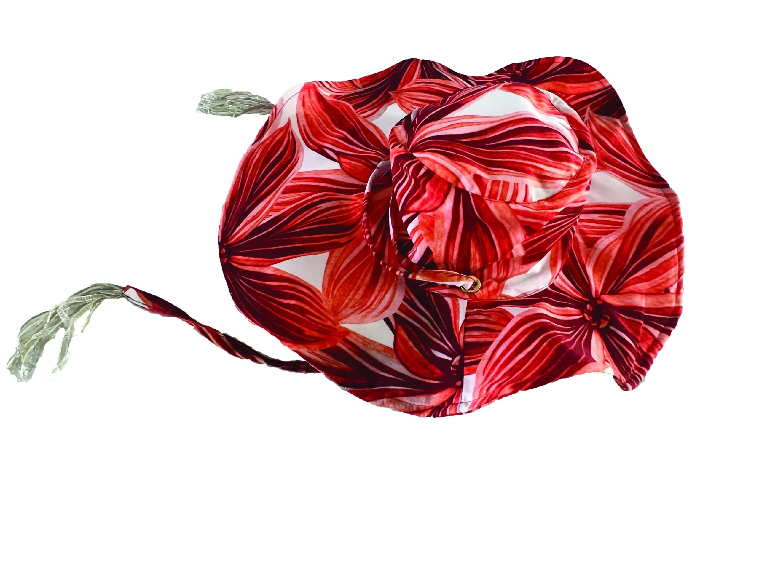 Mauro hat (flora orange).