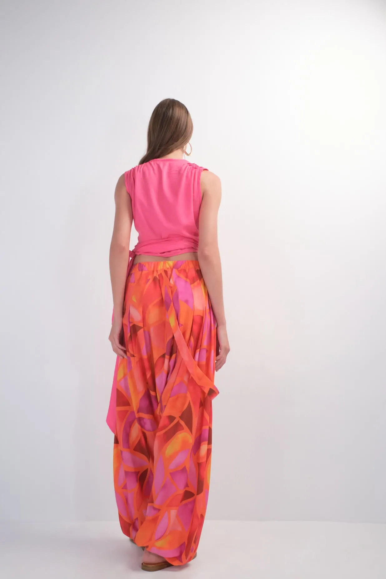 Paolina Pants (mosaic red) 3