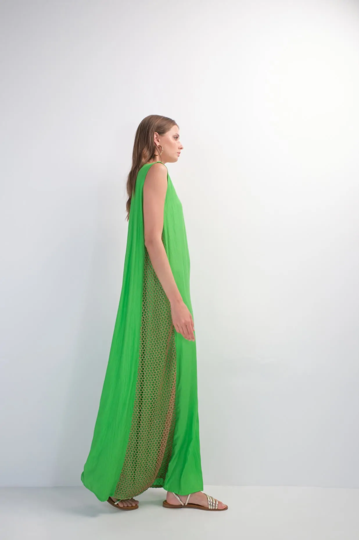 Saveria Dress (spicy green) 2