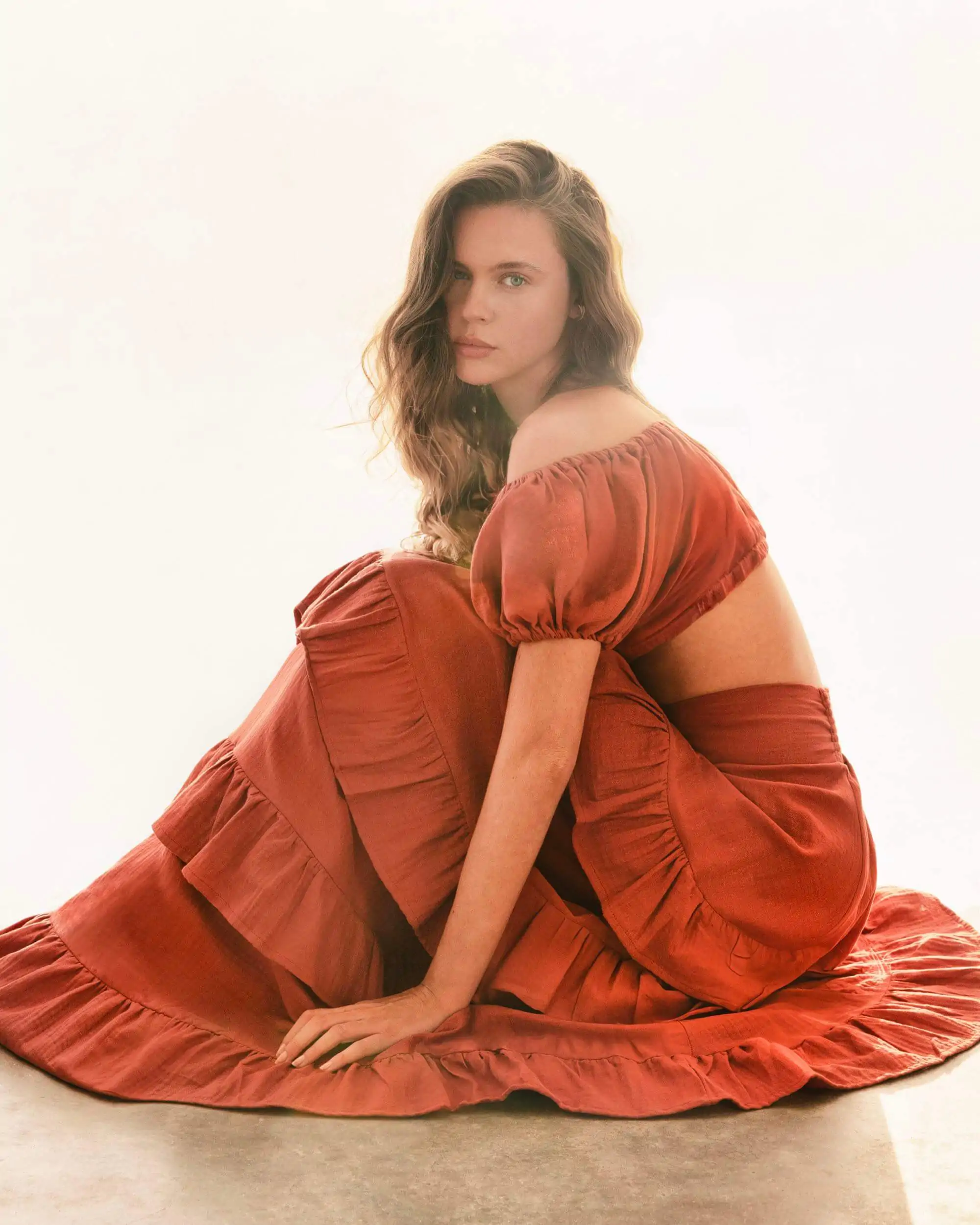 NASIM SKIRT – CINNAMON SHIMMER (1) NASIM SKIRT – CINNAMON SHIMMER (1)