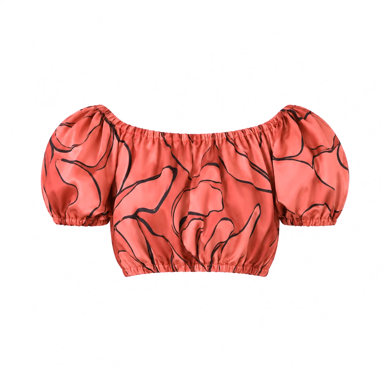 JULIA TOP – RUSTIQUE ROUGE 2